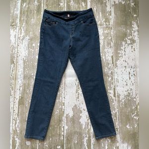 JAG Jeans High Rise Skinny Pull-On Stretch Pant Size 14 dark wash